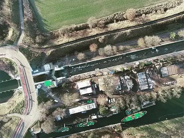 Inwentaryzacja śluzy w Przegalinie