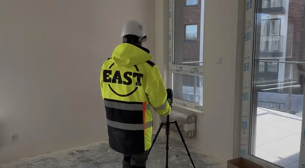East Geodezja skanowanie 3d pomieszczeń