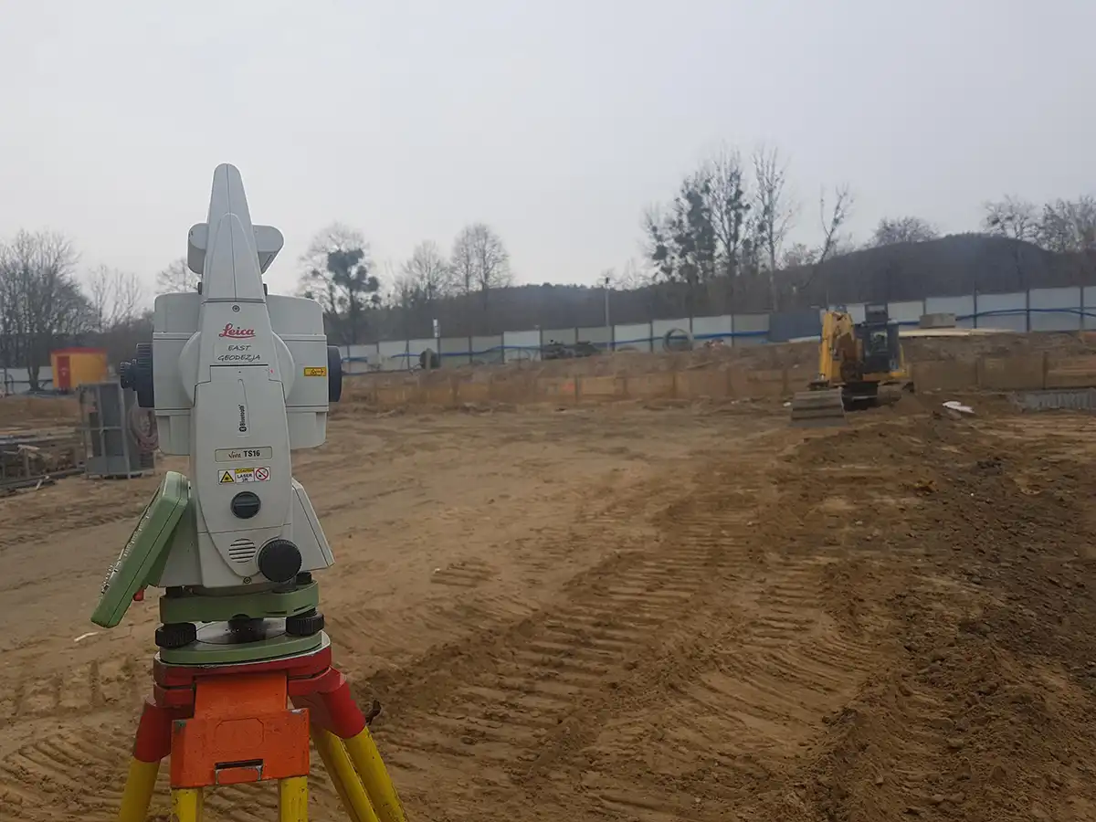 Geodezyjna obsługa inwestycji kubaturowych skaner